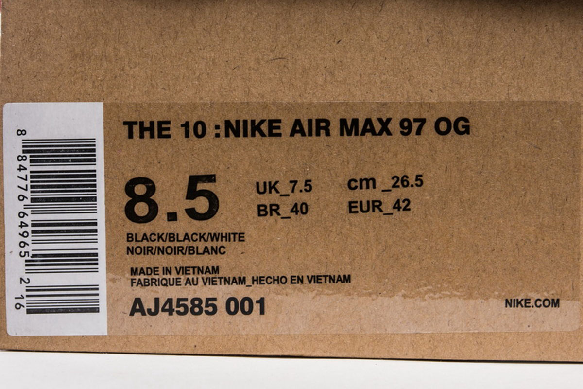 VAC 20 NIKE AIR MAX 97 LX Silver VAC 20 NIKE AIR MAX 97 LX Silver