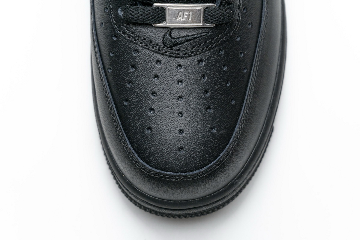 TS空军 SUP黑色 Nike Air Force 1 Low  Supreme Black