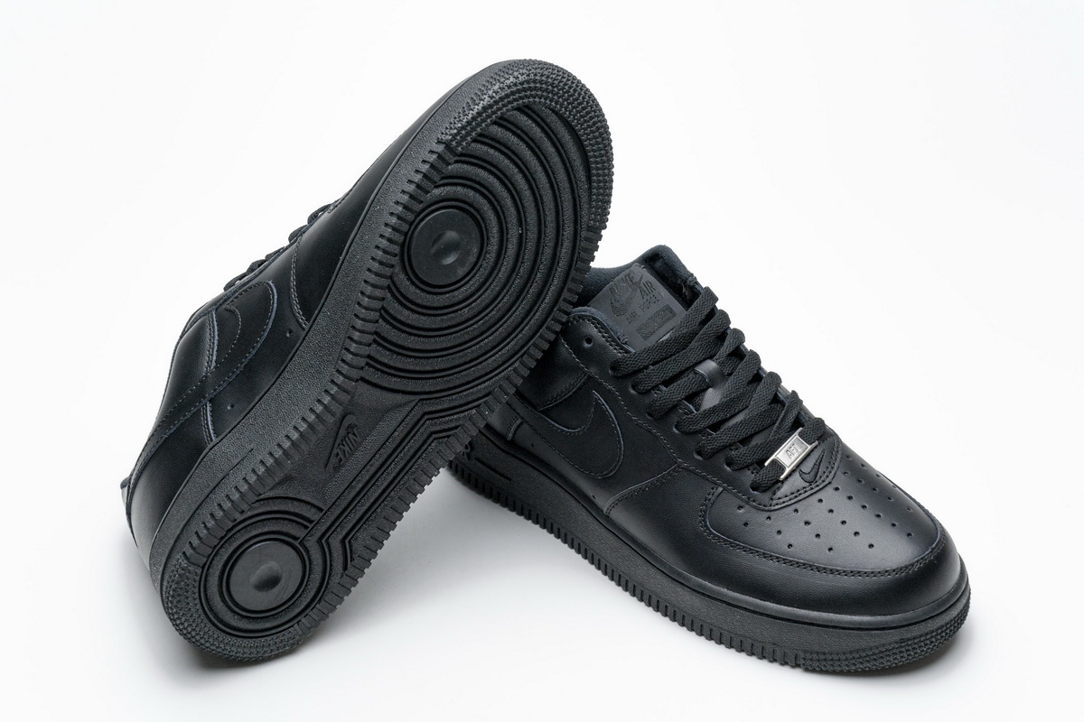 TS空军 SUP黑色 Nike Air Force 1 Low  Supreme Black