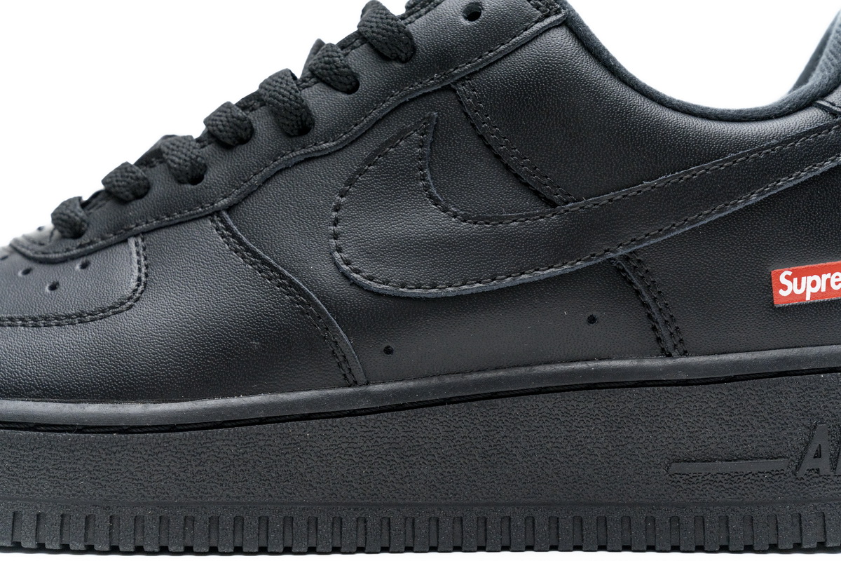 TS空军 SUP黑色 Nike Air Force 1 Low  Supreme Black