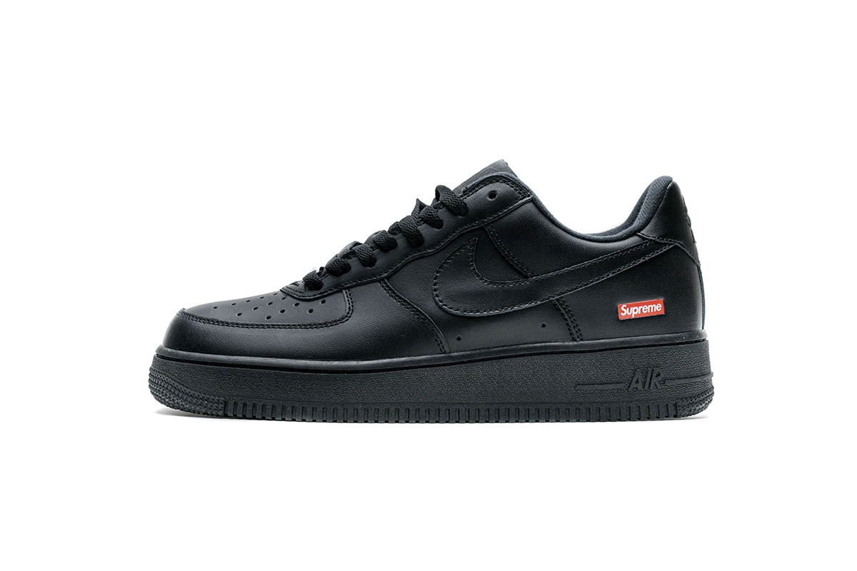 TS空军 SUP黑色 Nike Air Force 1 Low  Supreme Black