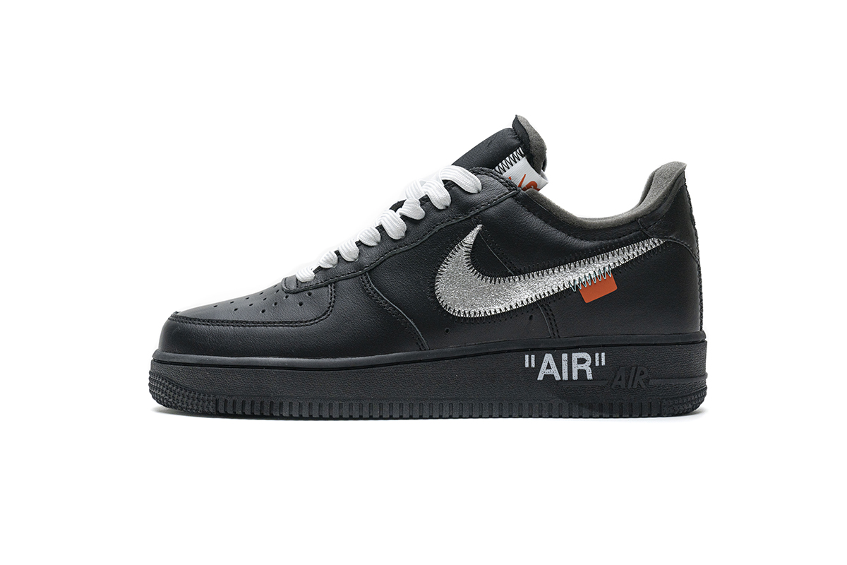 STOS空军 黑银 OFF WHITE X Nike Air Force 1 Low  Low MOMA