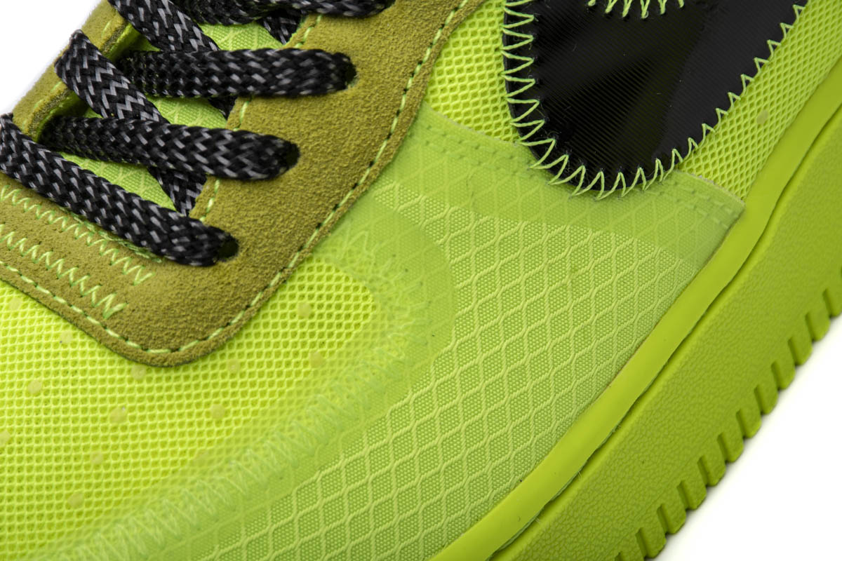 STOS空军 荧光绿 OFF WHITE X Nike Air Force 1 Low  Low Volt