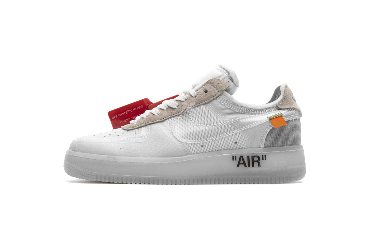 STOS空军 全白 OFF WHITE X Nike Air Force 1 Low  Low White