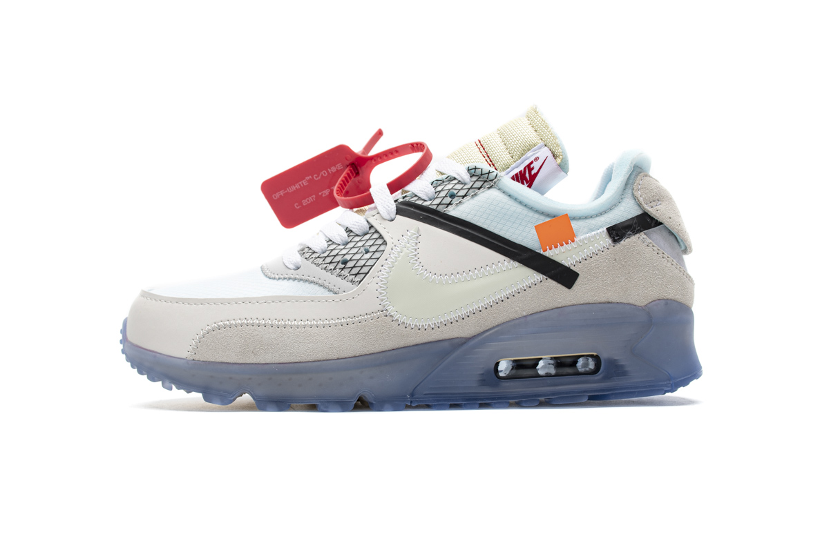 STOS 90 全白OW  OFF-WHITE x Nike Air Max 90  OFF White x Nike Air Max 90 Sail White